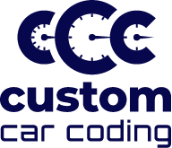 Custom Car Coding Logo