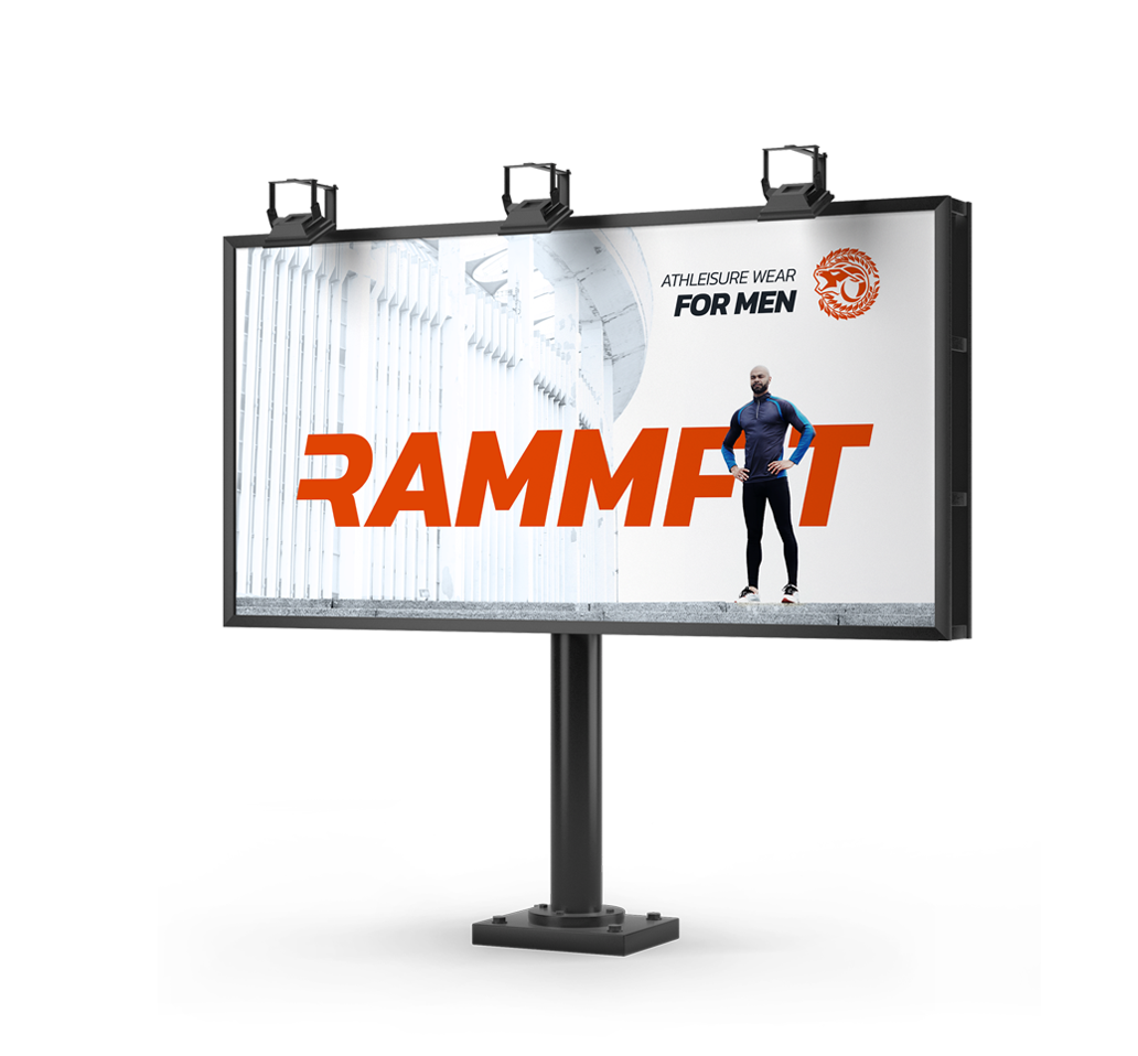 rammfit billboard design by vesanique