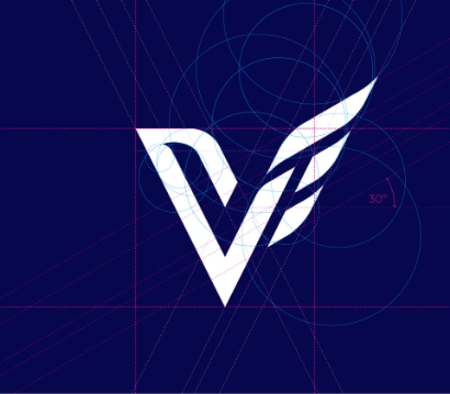 Vesanique's new logo after rebranding