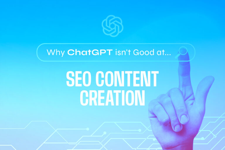 Why ChatGPT isn't Good at SEO content creation